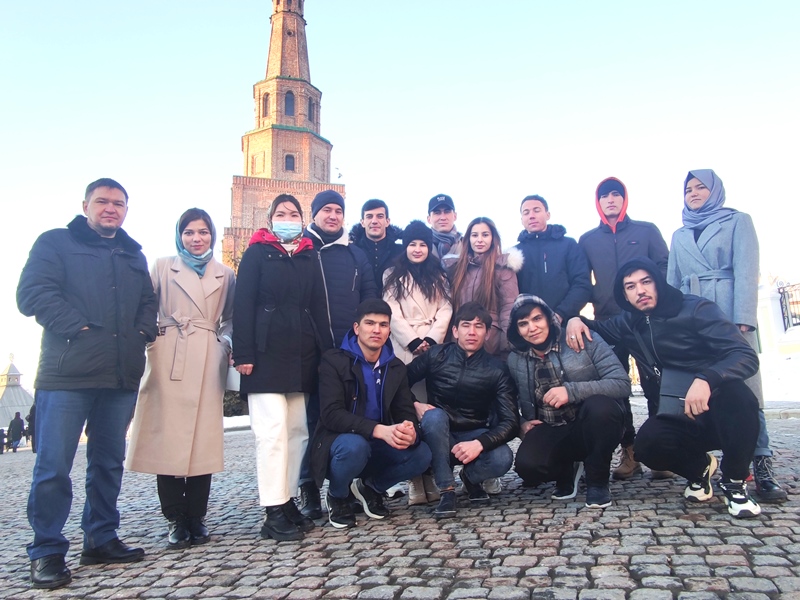 Студенты туркмены в Кремле